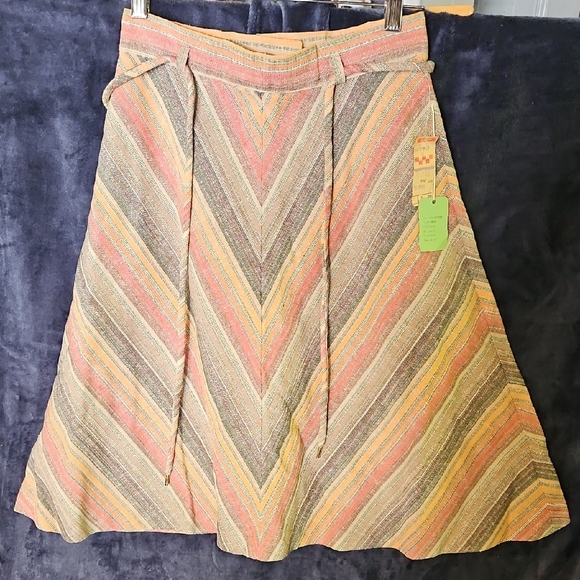 Zayre Dresses & Skirts - Vintage Zayre's Patterned Multicolor Skirt